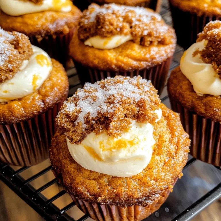 Pumpkin Cream Cheese Muffins