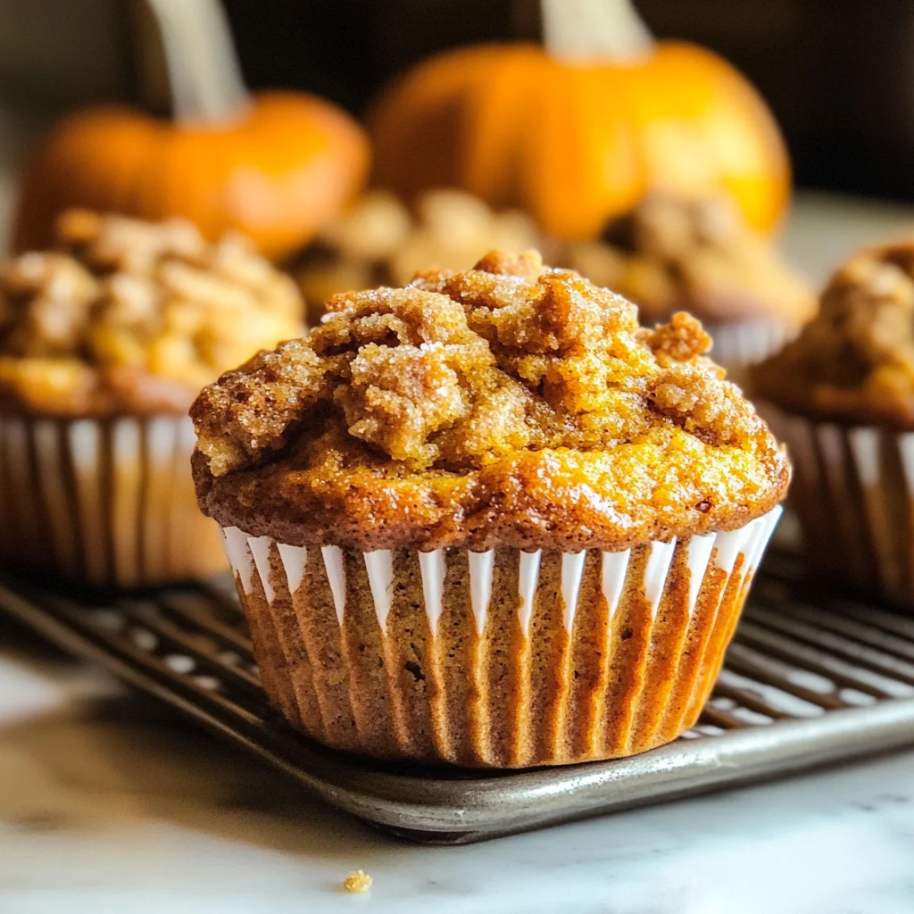 Pumpkin Streusel Muffins