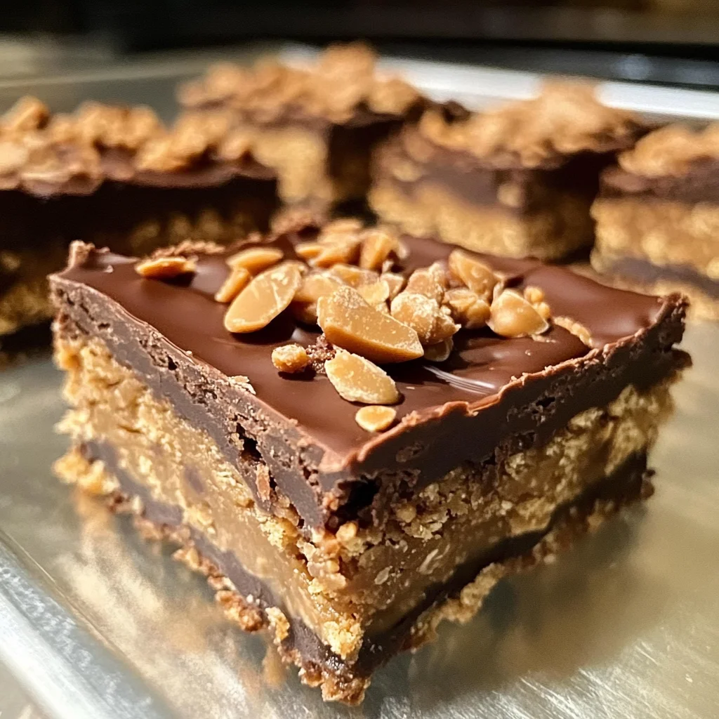 Reese’s Peanut Butter No-Bake Bars Recipe