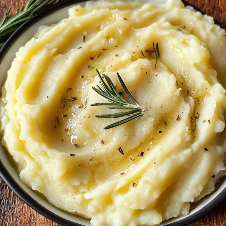 Rosemary Garlic Mashed Potatoes