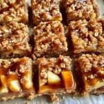 Salted Caramel Apple Pie Bars