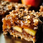 Salted Caramel Apple Pie Bars