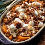Southern Maple Sweet Potato Casserole