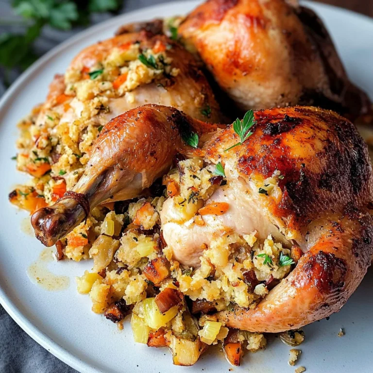 Stuffed Cornish Game Hens