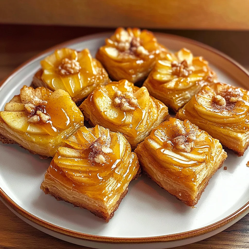 Vegan Caramel Apple Pastries