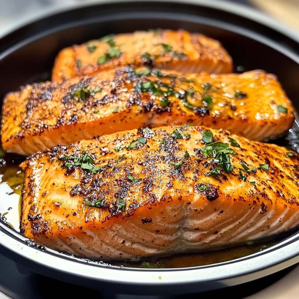 Air Fried Salmon