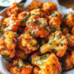 Cauliflower Buffalo Bites