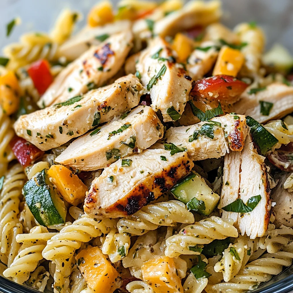 Chicken Pasta Salad