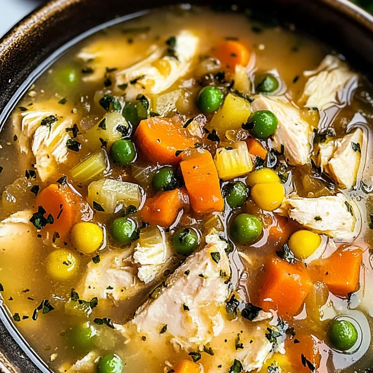 Chicken Vegetable Soup