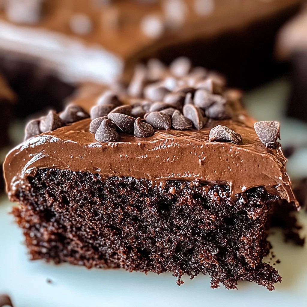 Chocolate Sheet Cake