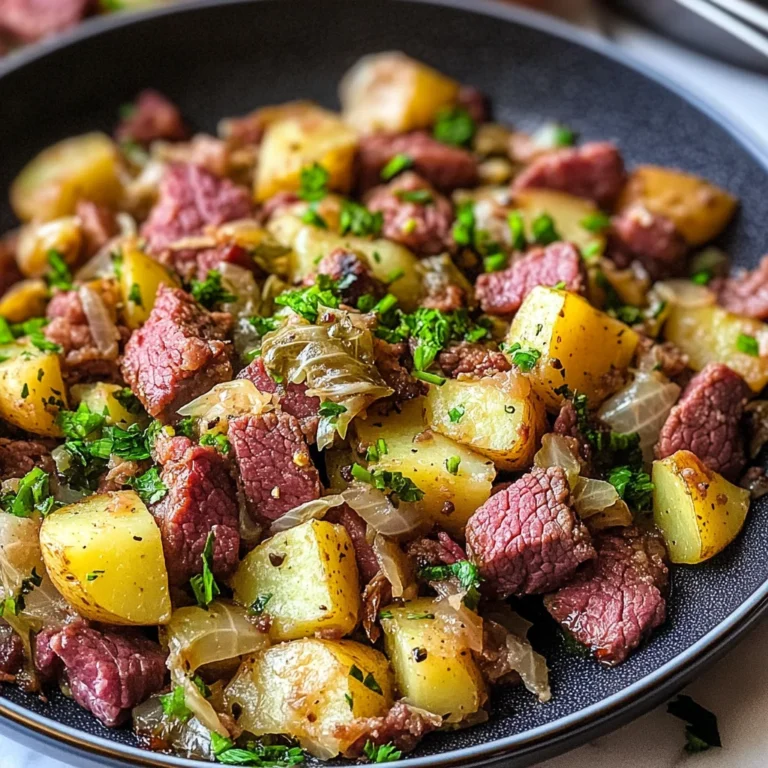 Corned Beef and Cabbage Hash