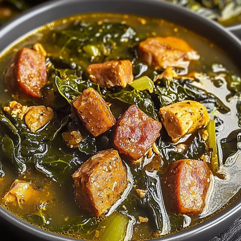 Gumbo Greens with Chicken & Sausage