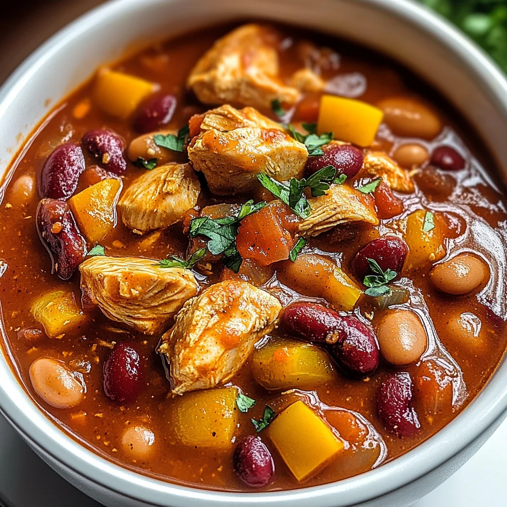 Red Chicken Chili